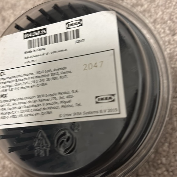 IKEA round Paddle double sided Hair Brush black - Picture 7 of 7